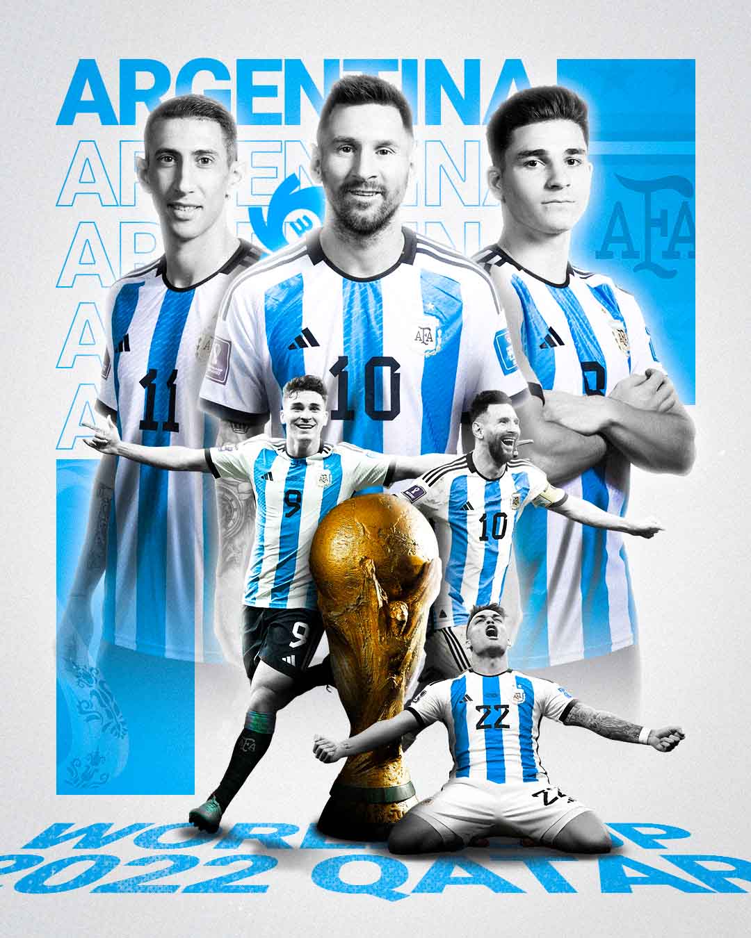 Published — Argentina, 2022 World Cup champions.