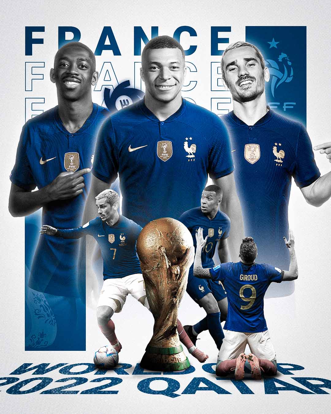 Unpublished — the backup design made in case France won instead.